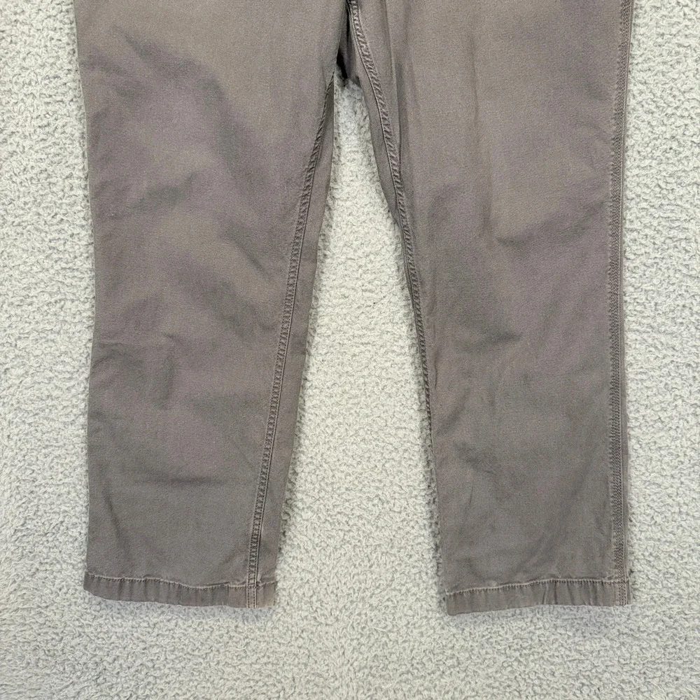 Carhartt Carpenter Pants Mens 36x30 Gray Cotton Canvas Relaxed Fit Workwear Y2K