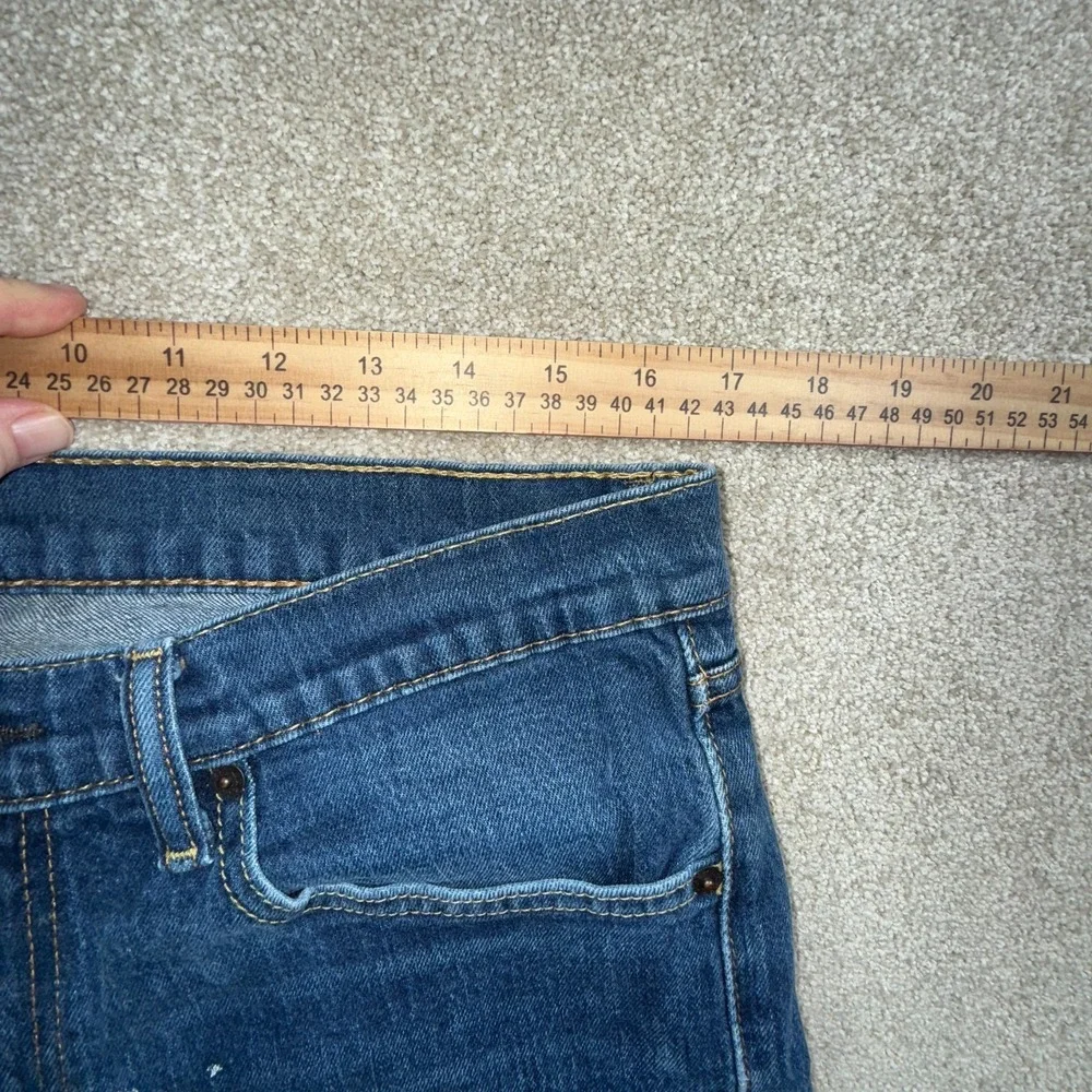 Levi's 505 Jeans‎ Mens 36x29 Blue Denim Medium Wash Mid Rise Regular Fit Outdoor