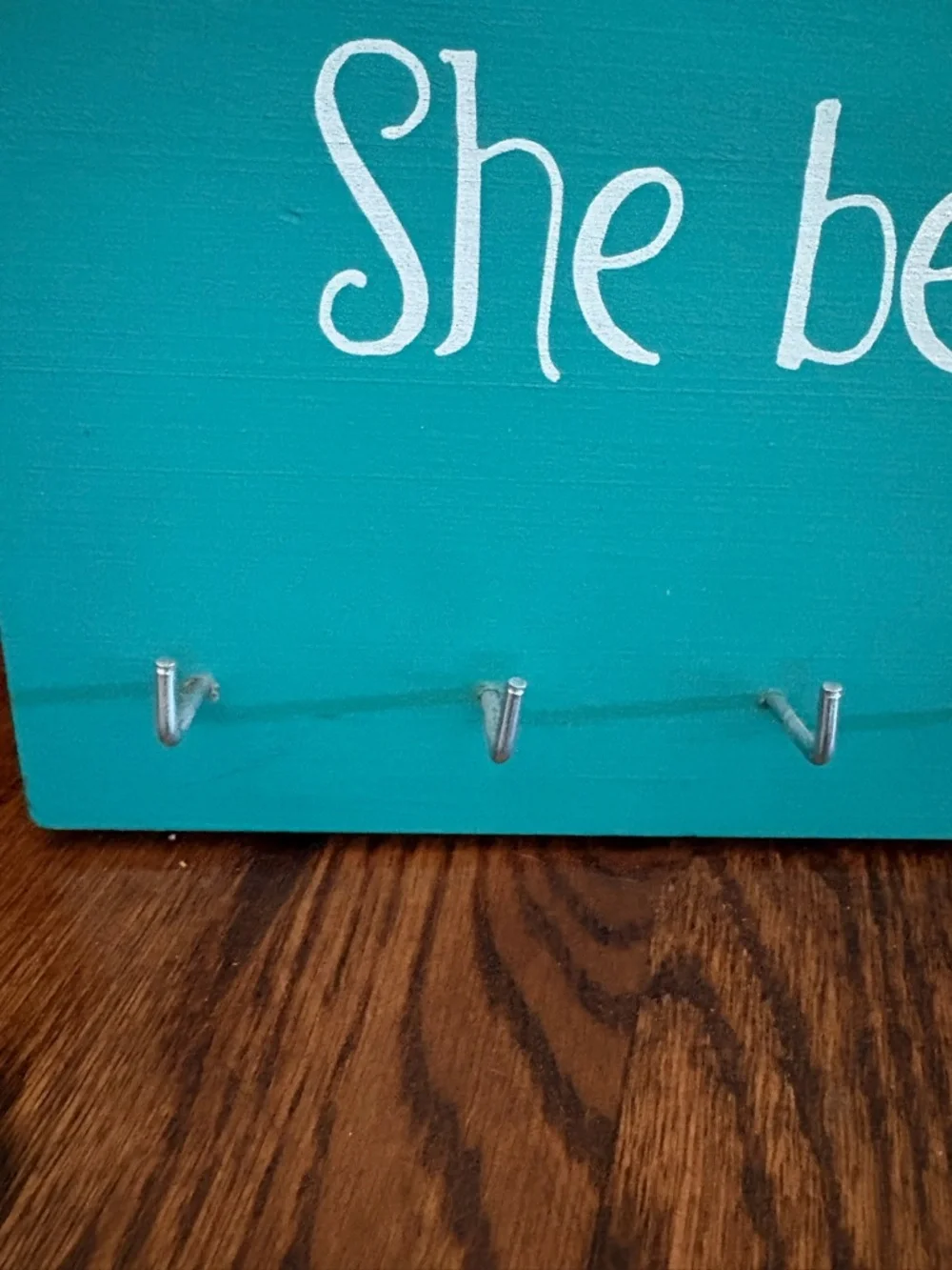 N/A teal wall