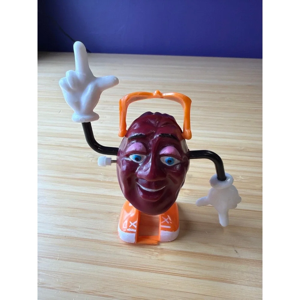 Vintage 1987 California Raisins Wind Up Toy Applause Figure READ