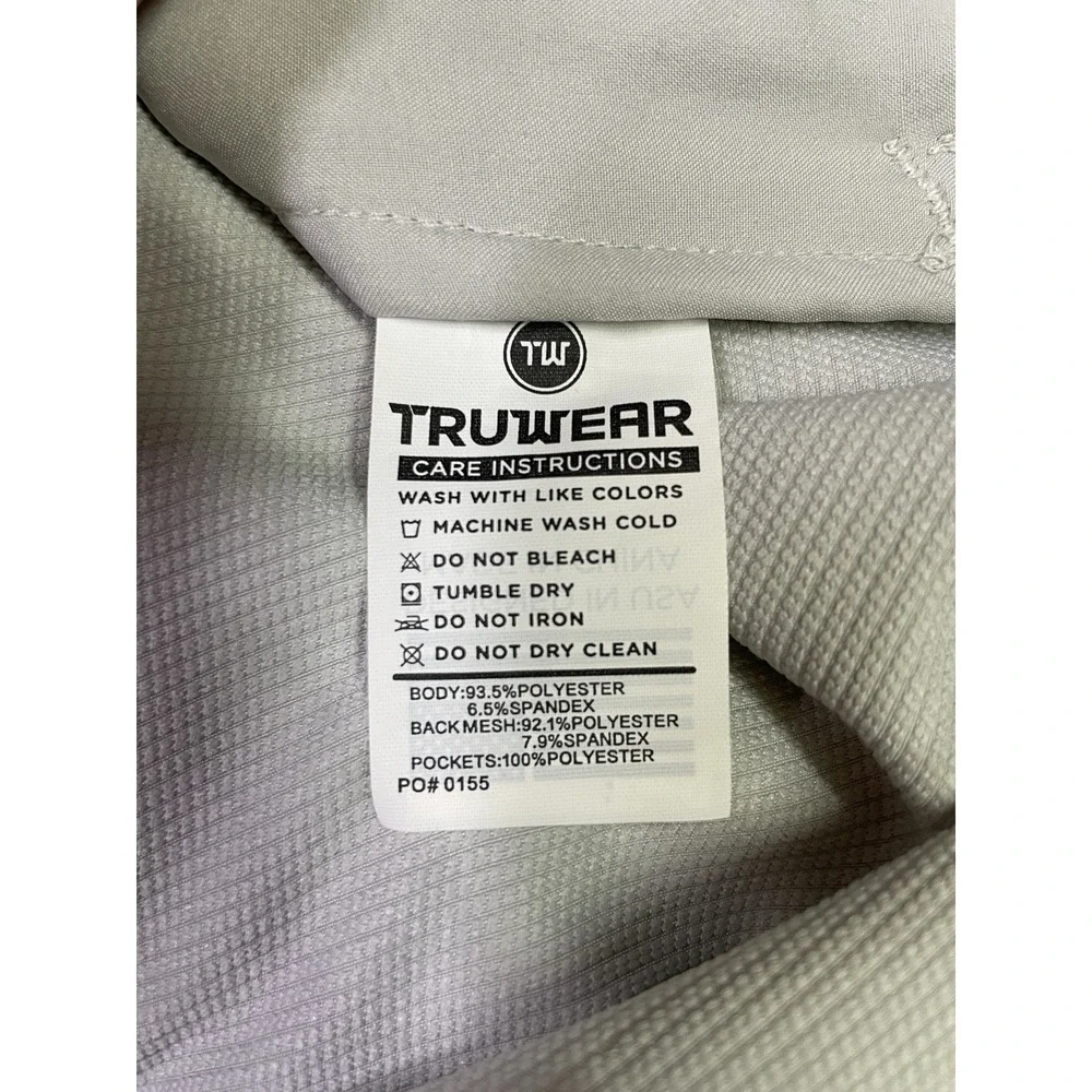 Truwear jacket sizing