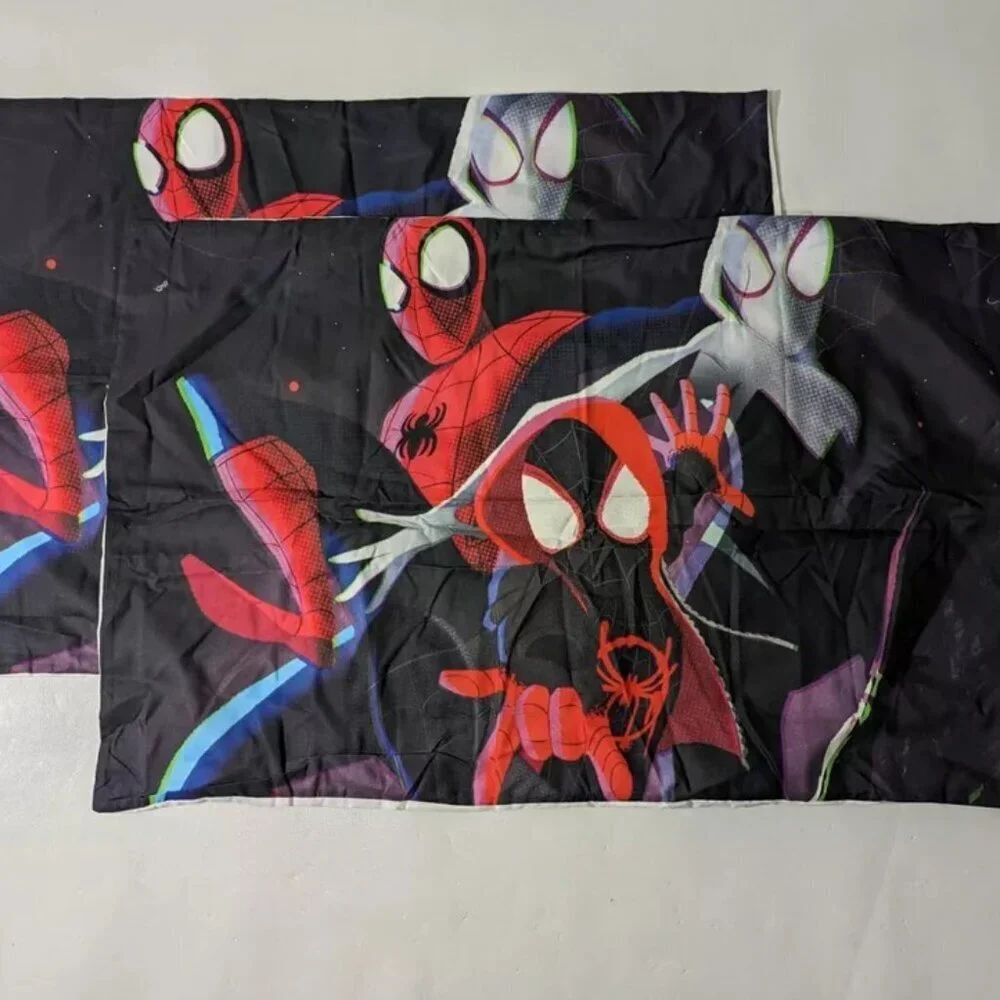 NEW- Spiderman Size TWIN Duvet Cover & 2 Pillowcases