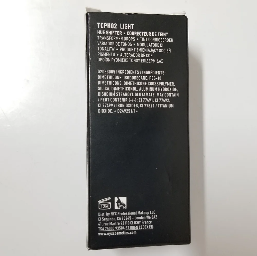 NYX control your