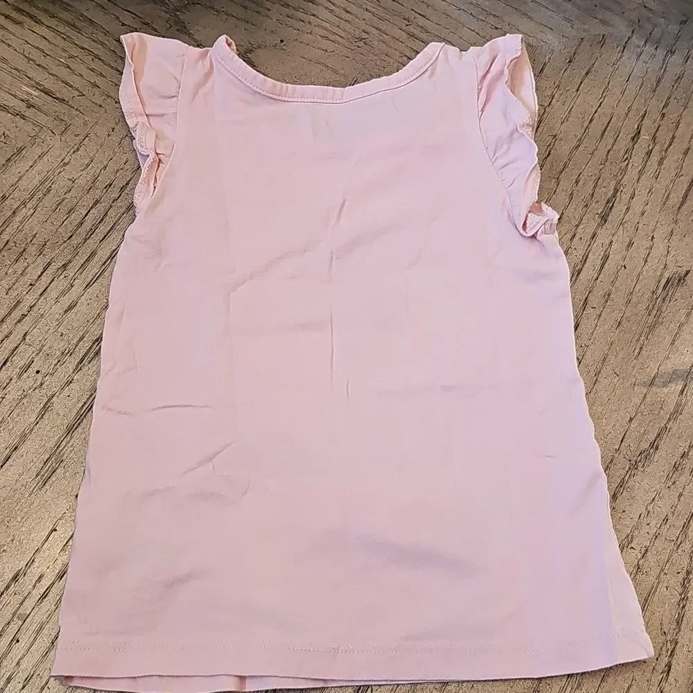 OshKosh B'gosh Pink 'Love to Shine' Floral Tee 3T