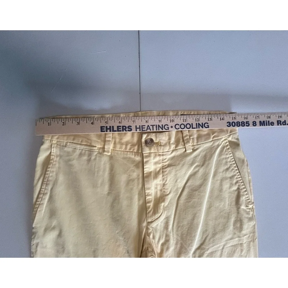 Vineyard Vines Breaker Pants Men's Size 30 X 29(Tag Reads 30) Soft Yellow