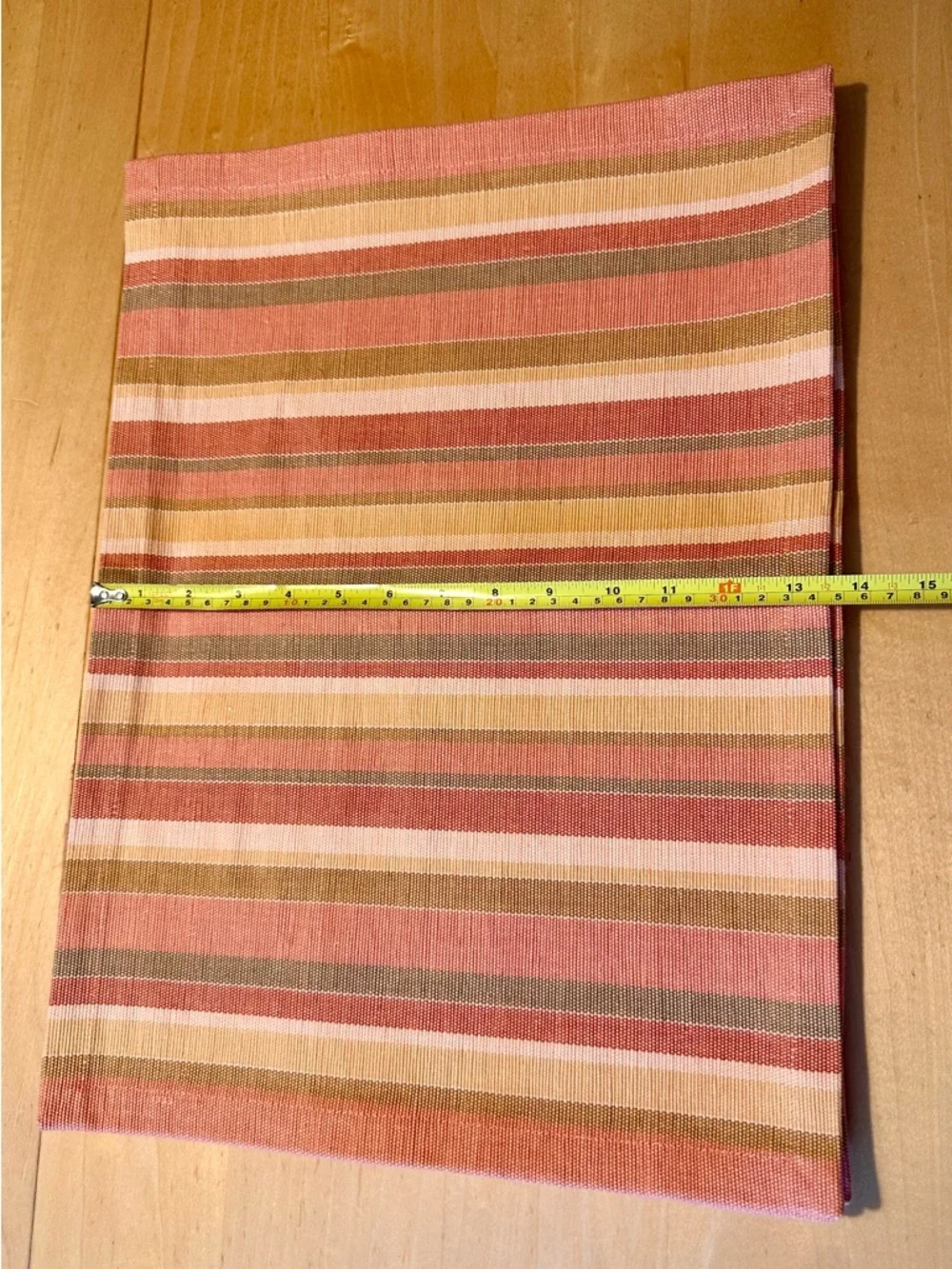 NWT Crate&Barrel cotton woven placemats