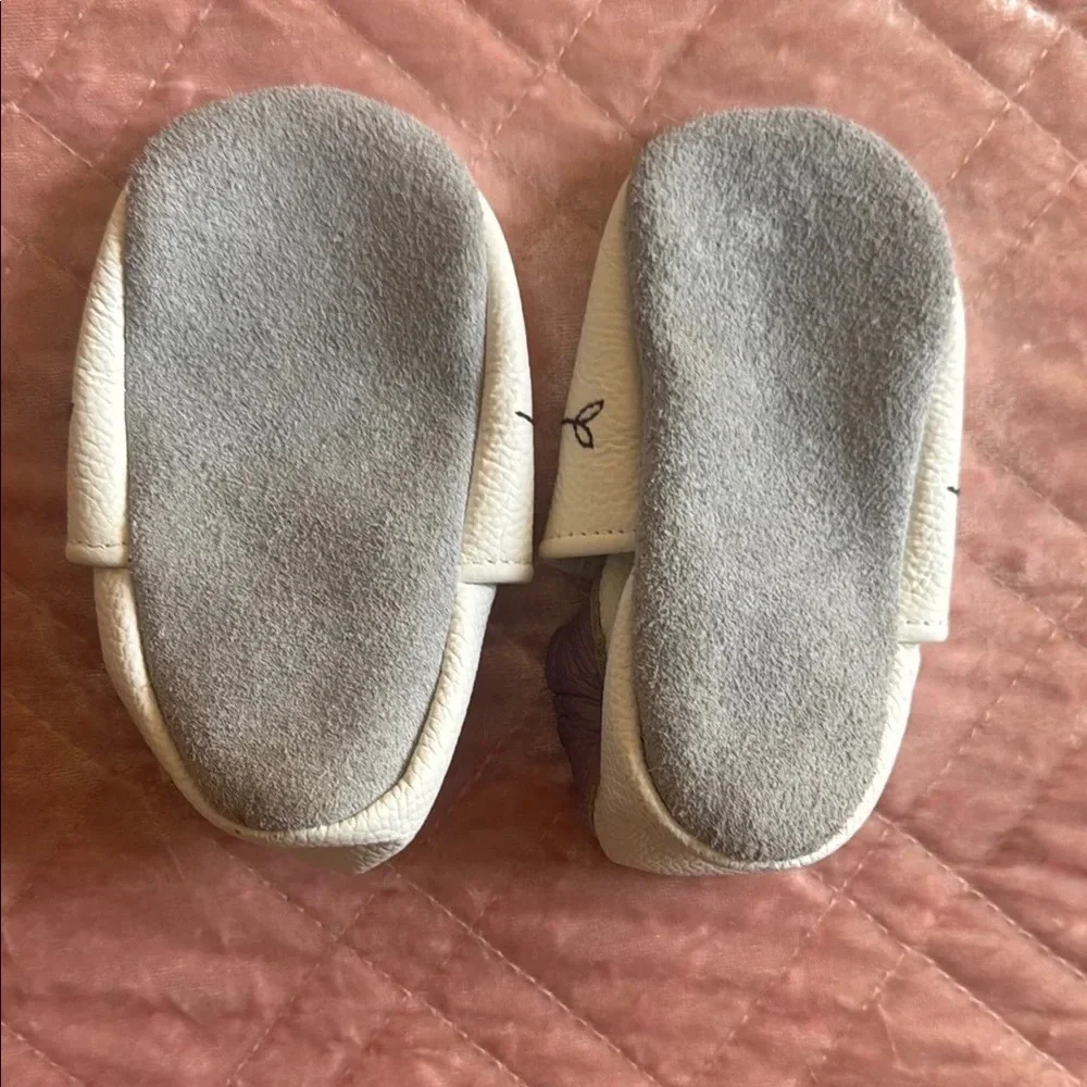 Nature Embroidery Slip Ons