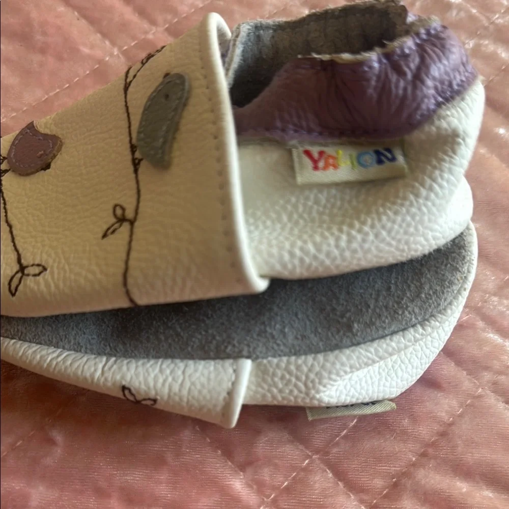 Nature Embroidery Slip Ons