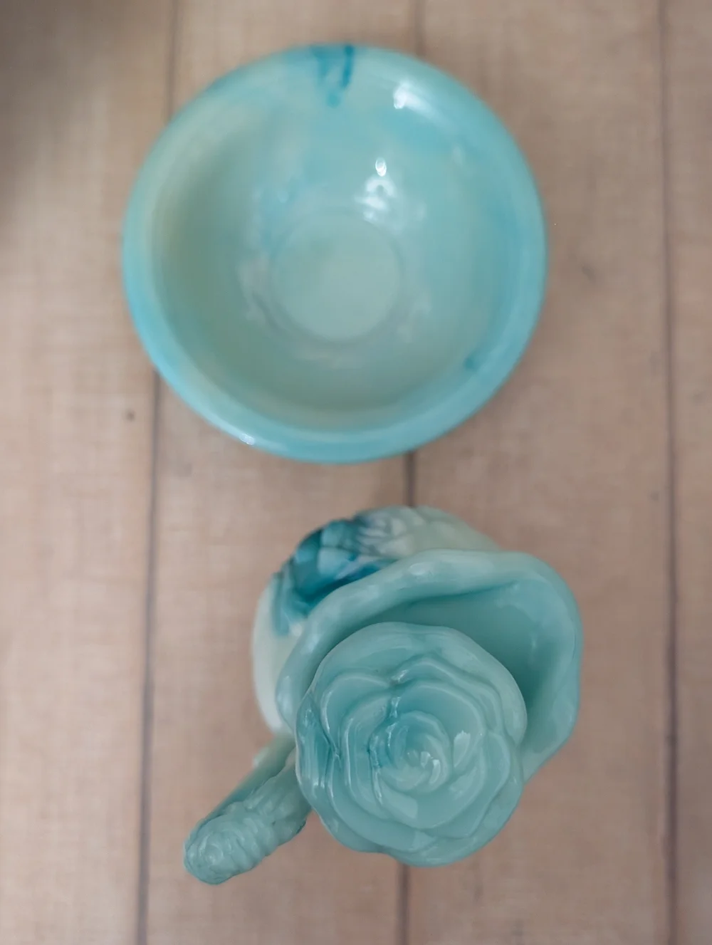 Avon jadeite glass