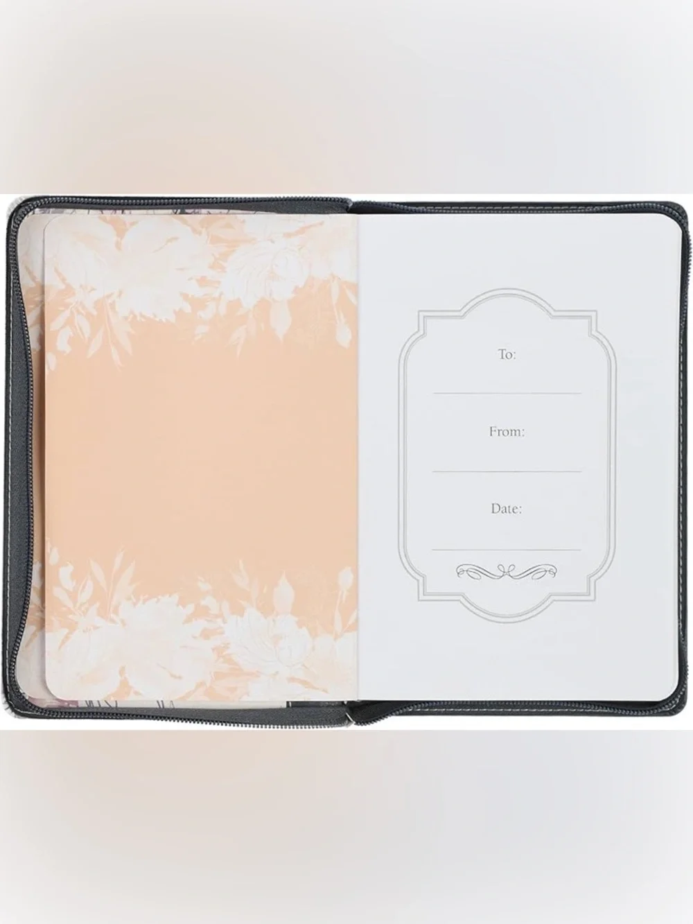 Faux Leather Journal It Is Well With My Soul Lined Pages w/Scripture NWT