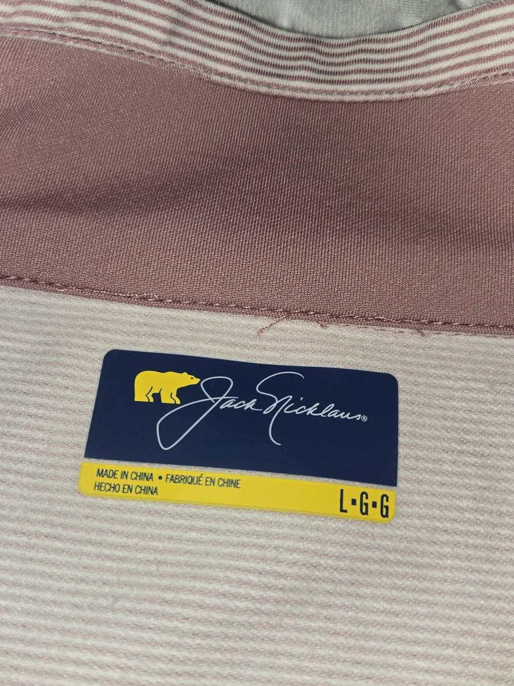 Jack Nicklaus knit quarter