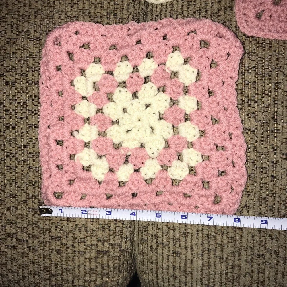 Handmade cream granny lot