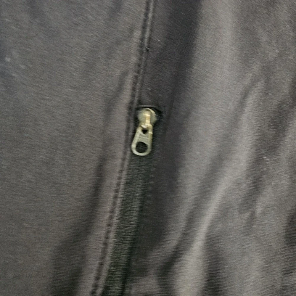 The North Face Jacket Mens XL Black Softshell Full Zip Outdoor Hiking Travel