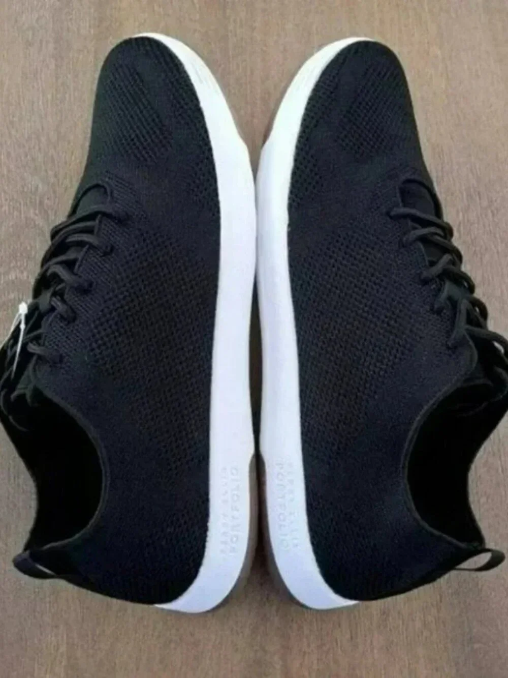 Perry Ellis Tread Sneaker - Color: Black - Size: 8.5
