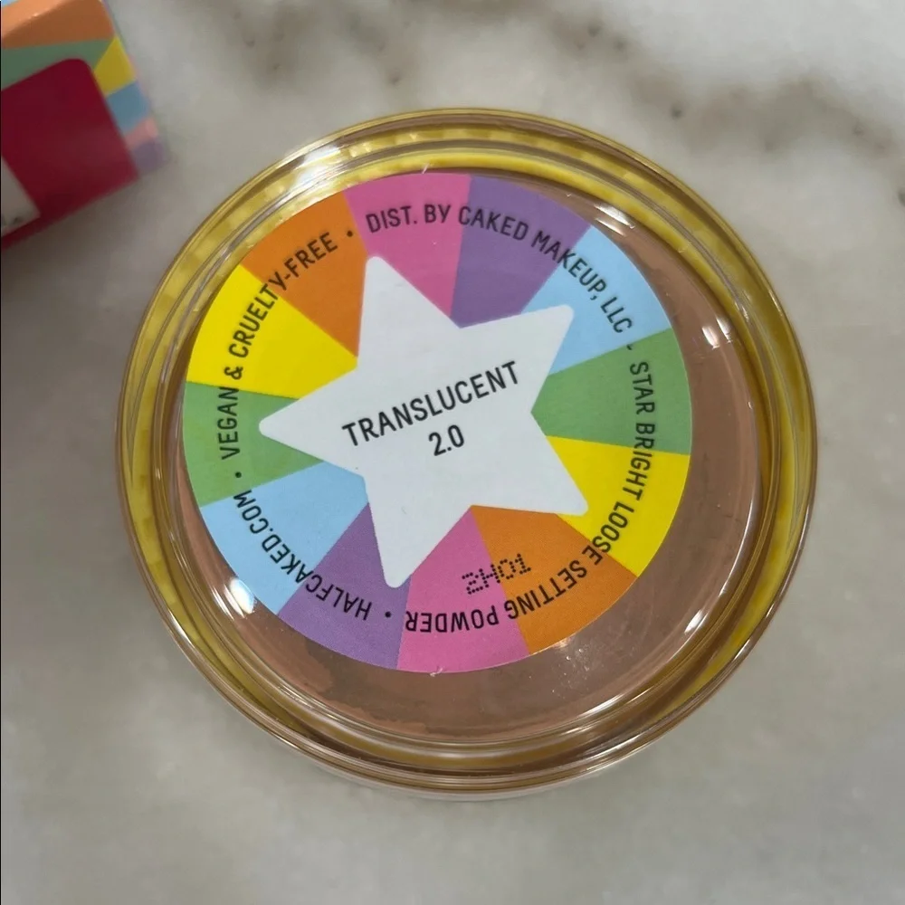 Half Caked Star Bright Yellow Setting Powder