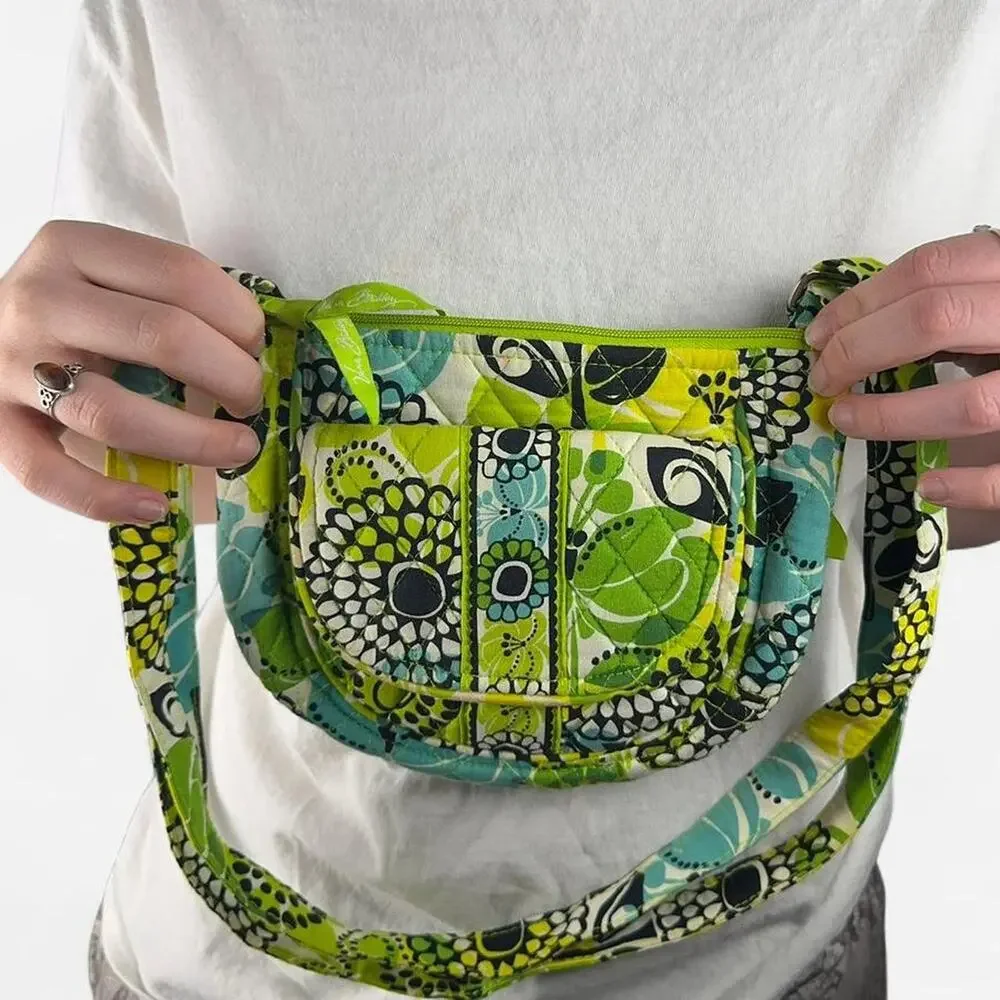 Vera bradley limes up crossbody bag retired pattern