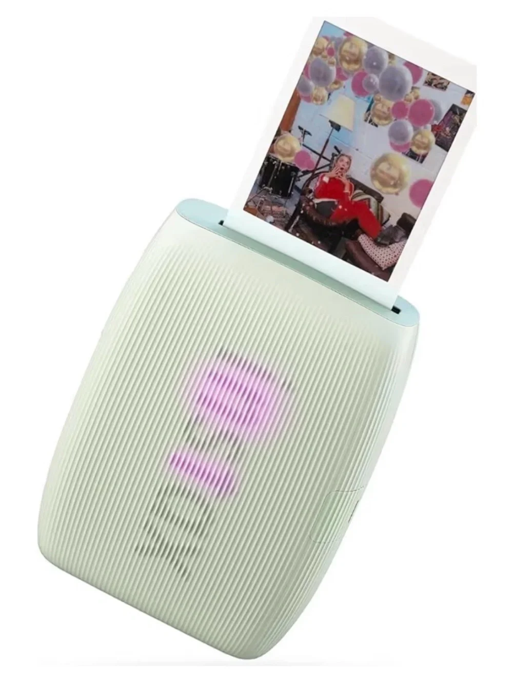 Fujifilm Mint Green Instant Mobile Photo Printer with Film Packs