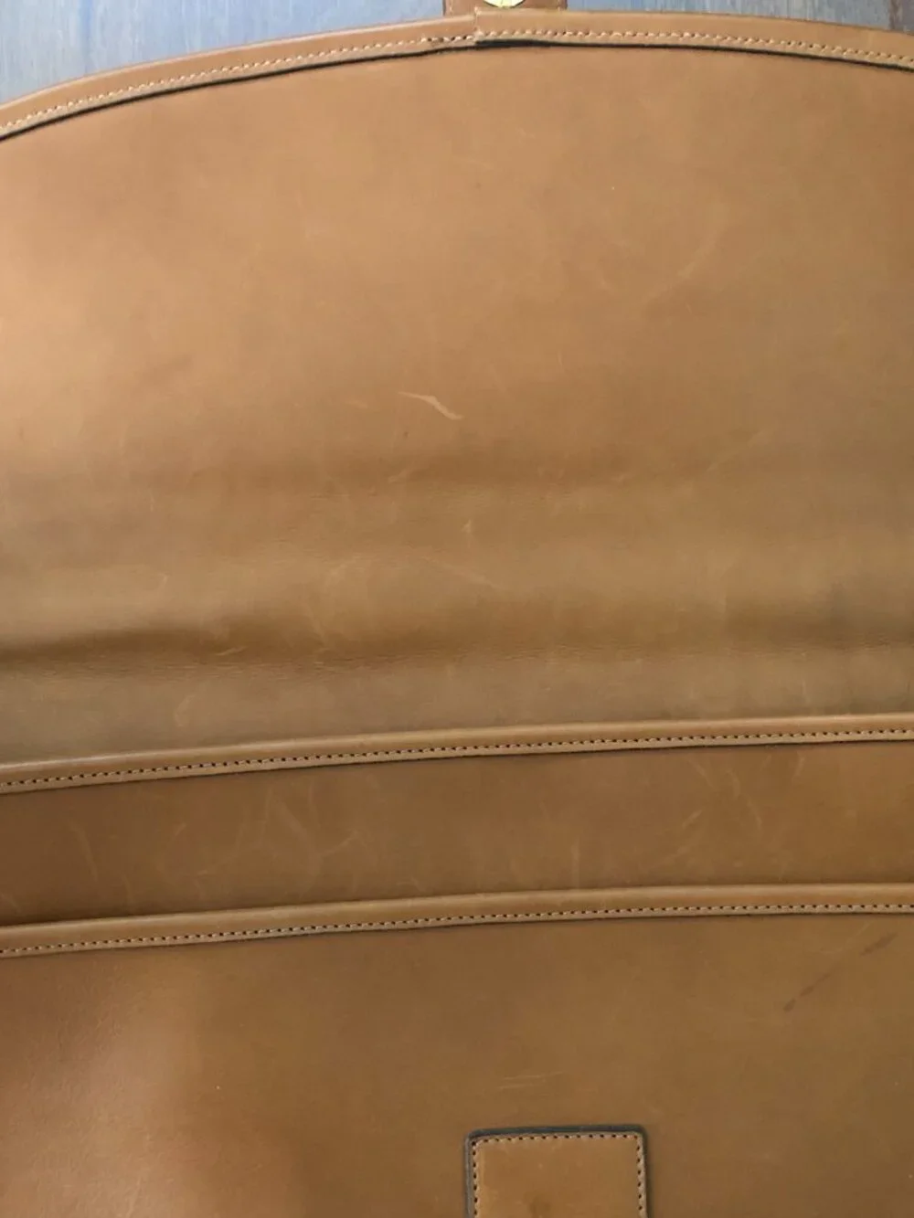 Ghurka No.183 Parker Bag, Brief Case, Tan leather