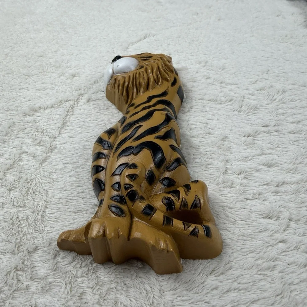 Vintage Burwood Products‎ Co Jungle Safari Animal Wall Art Lot- 90's Boho