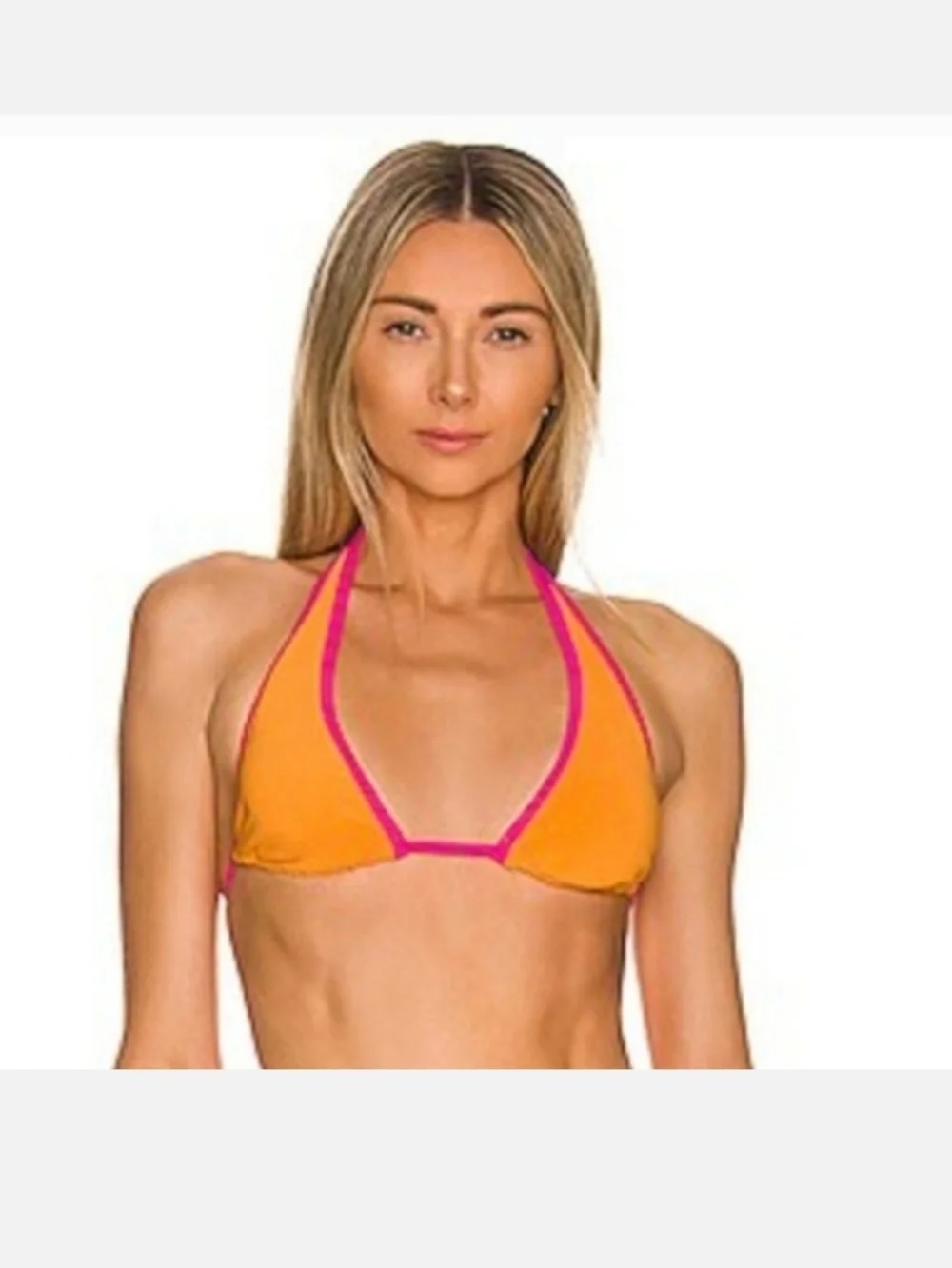 NWT FRANKIES BIKINIS TERRY SET IN SUNDOWN HARLOW ENZO