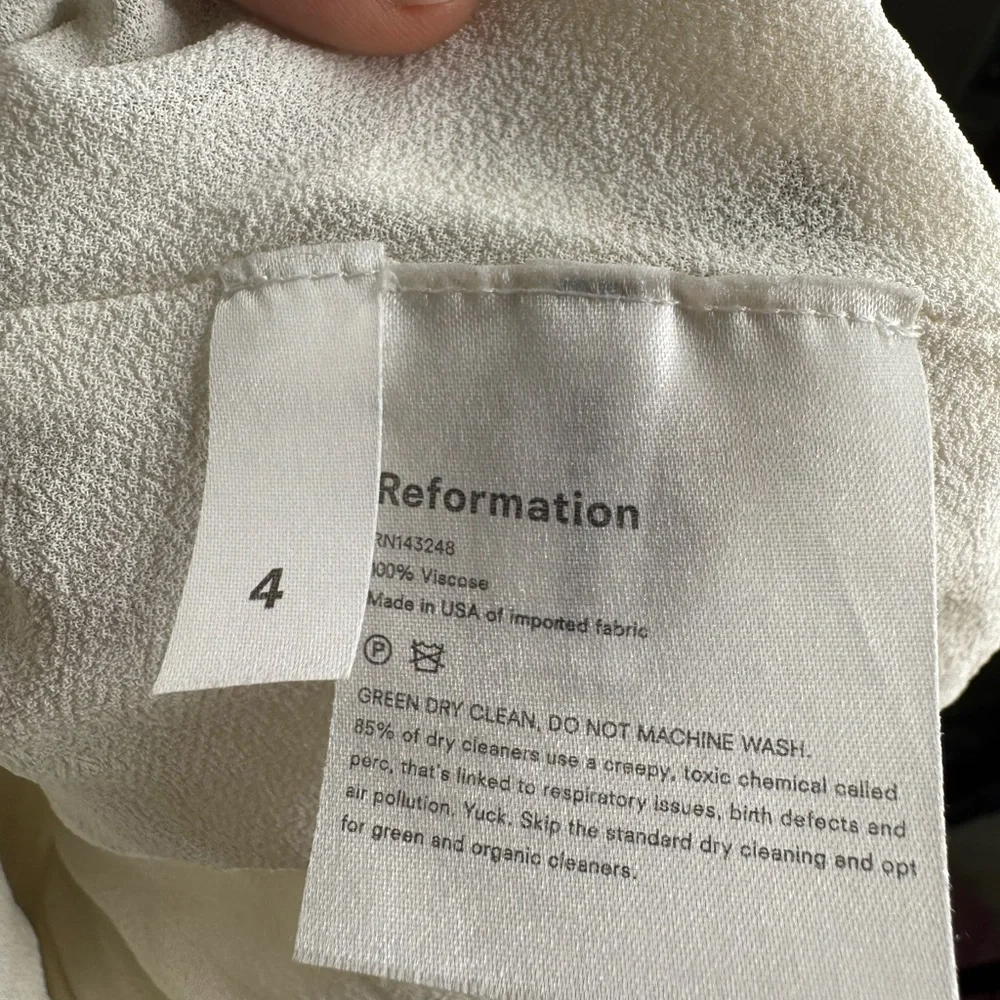 Reformation cropped floral
