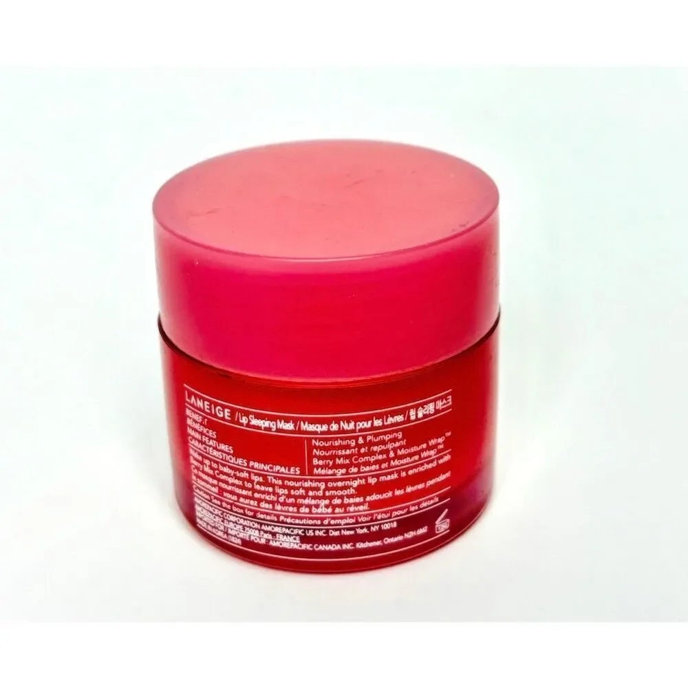 Laneige Lip Sleeping Mask Intense Hydration Vitamin C BERRY ~ Shea Butter New