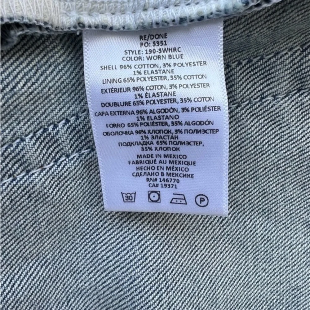 RE/Done Jeans Womens‎ Size 26