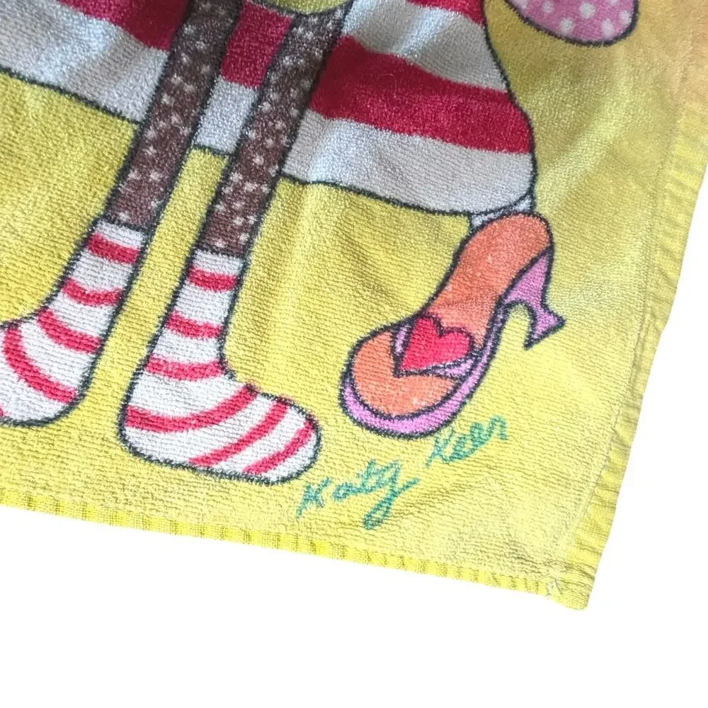 Vintage Sock Monkey Novelty Beach Towel 25 X 50 inch
