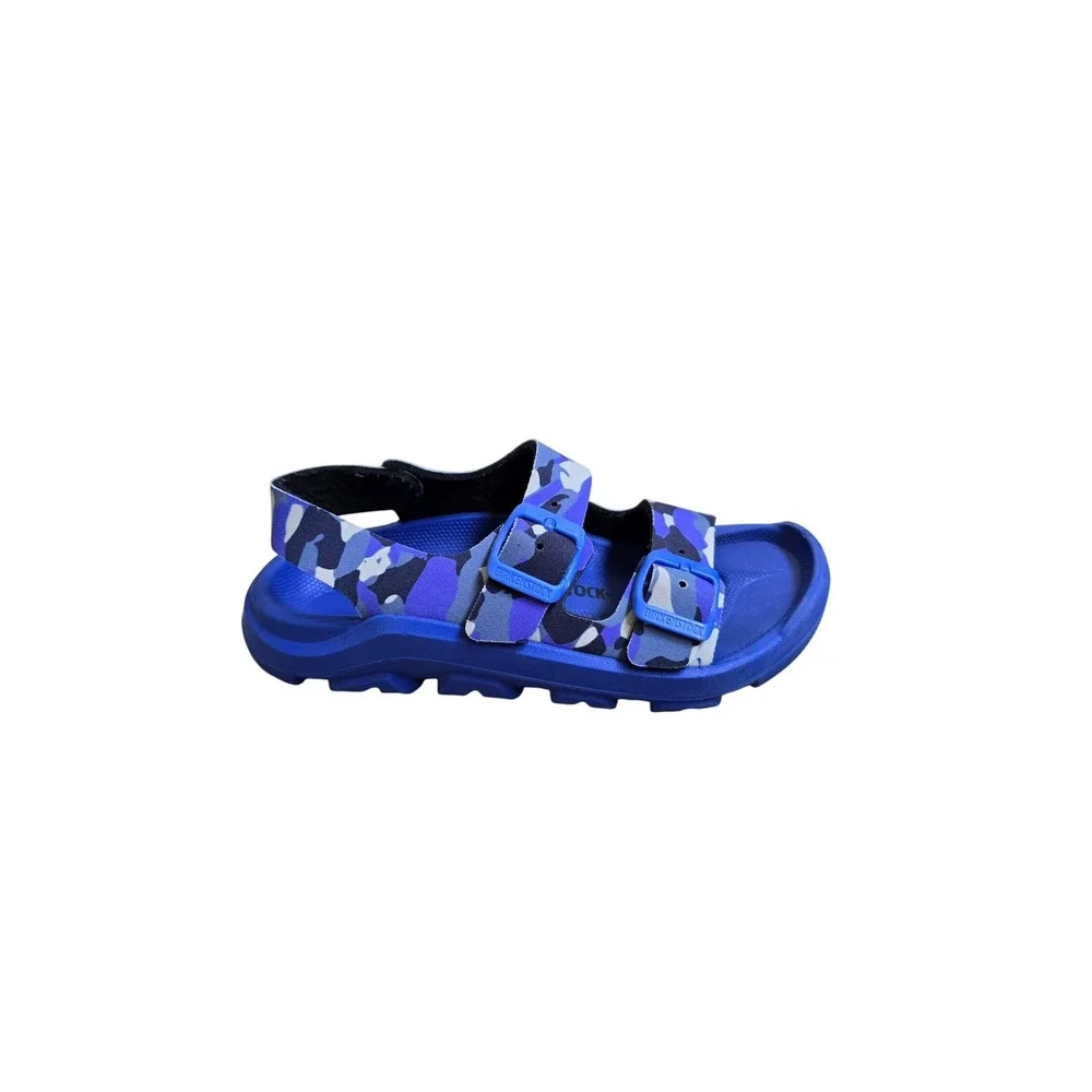 Birkenstock Mogami Sandal Camo Ultra Blue Kids Size 31EU 13US