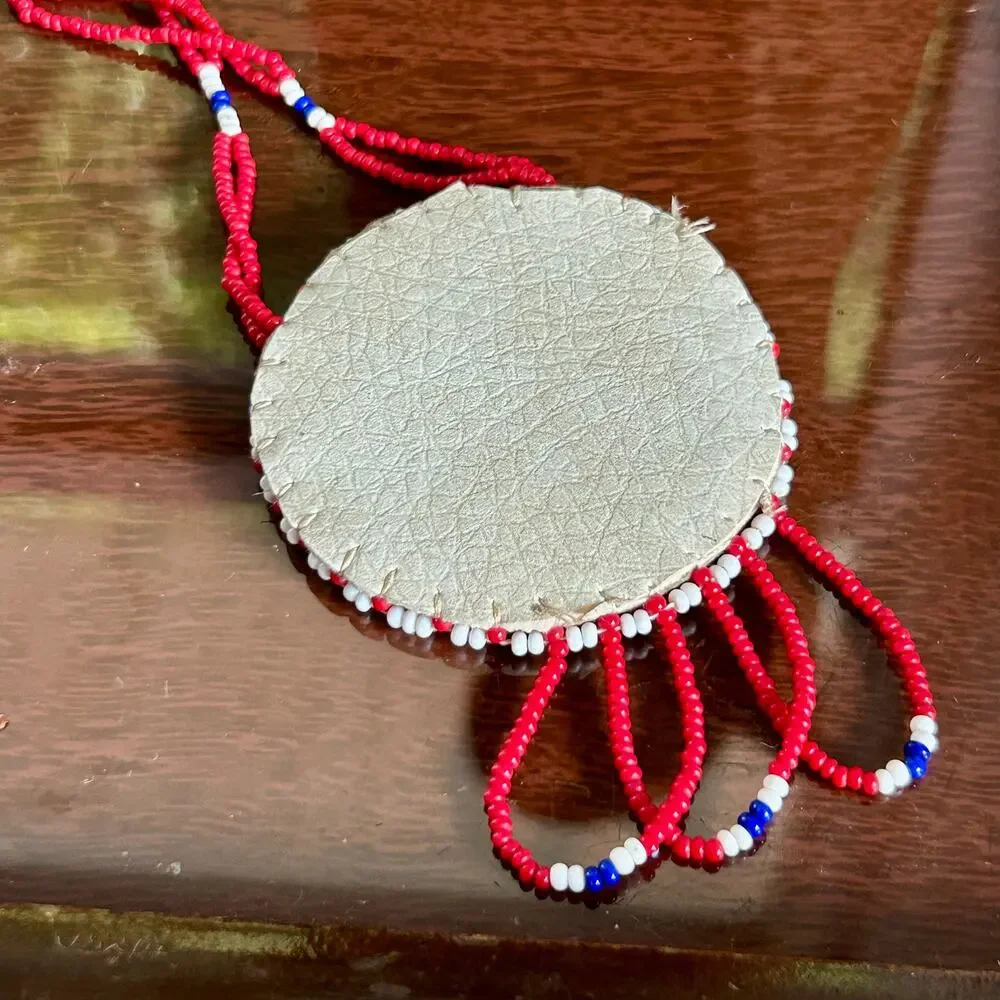 vintage beaded