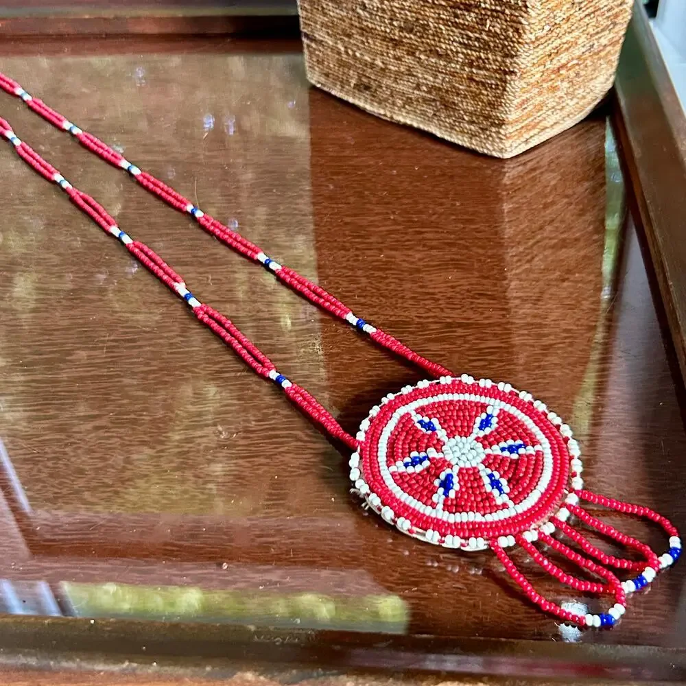 vintage beaded