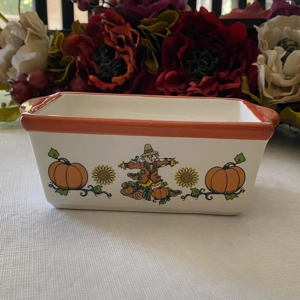 Ceramic Holiday Loaf Pan