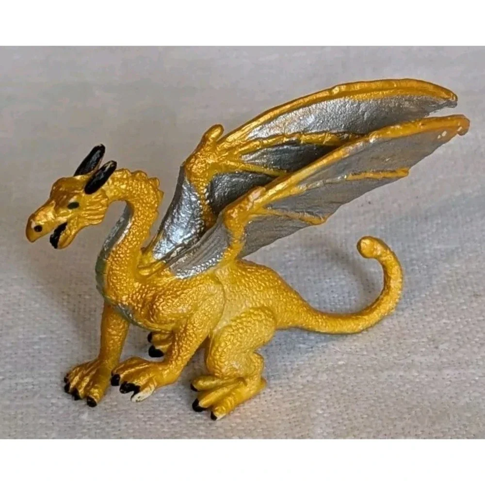 Safari Fantasy Figures Dragon Fairy Garden Horse Cake Toppers Mythical Mini Iris