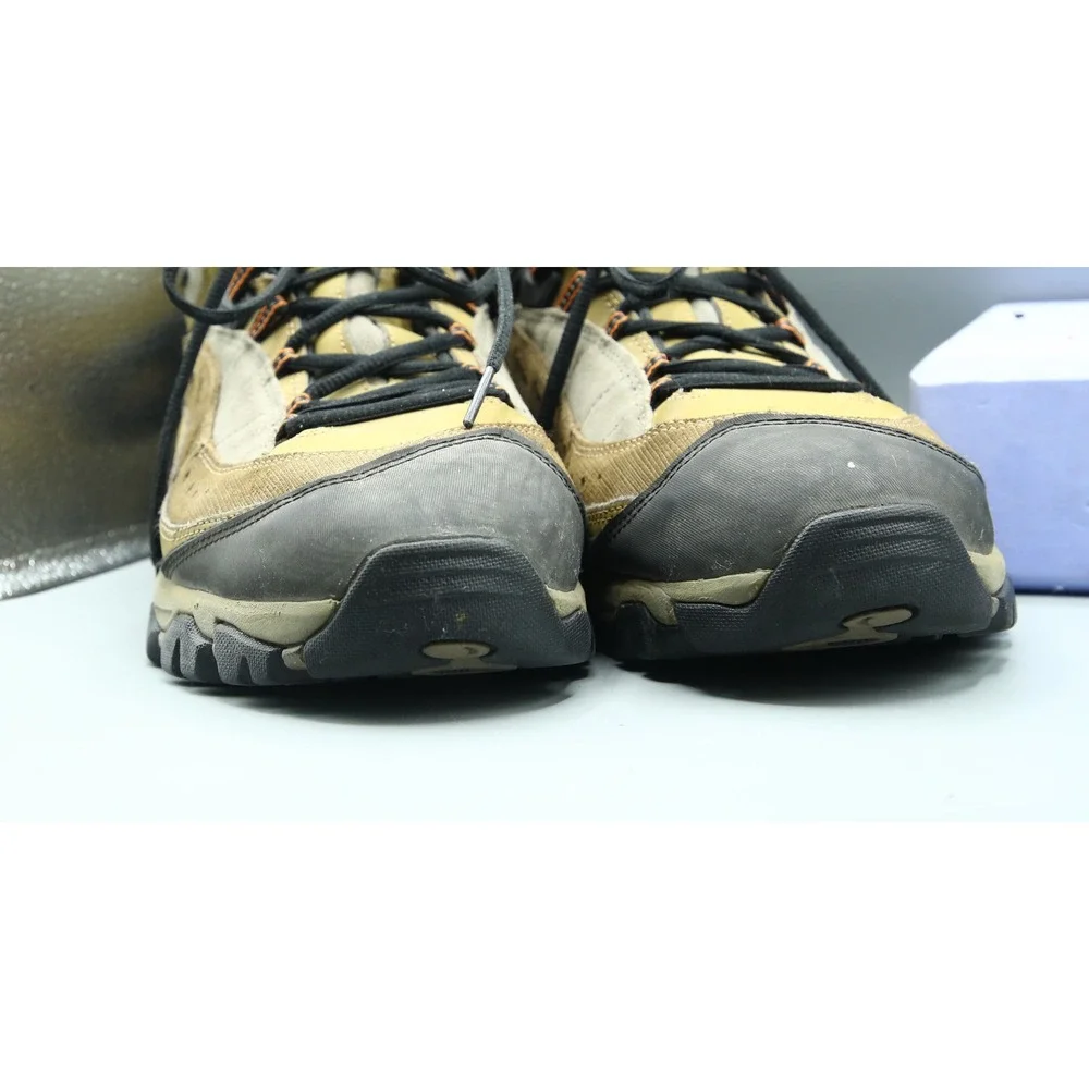 Merrell Pulse II Mid Waterproof Hiking Boots Men 14 Nubuck Leather Vibram Sole