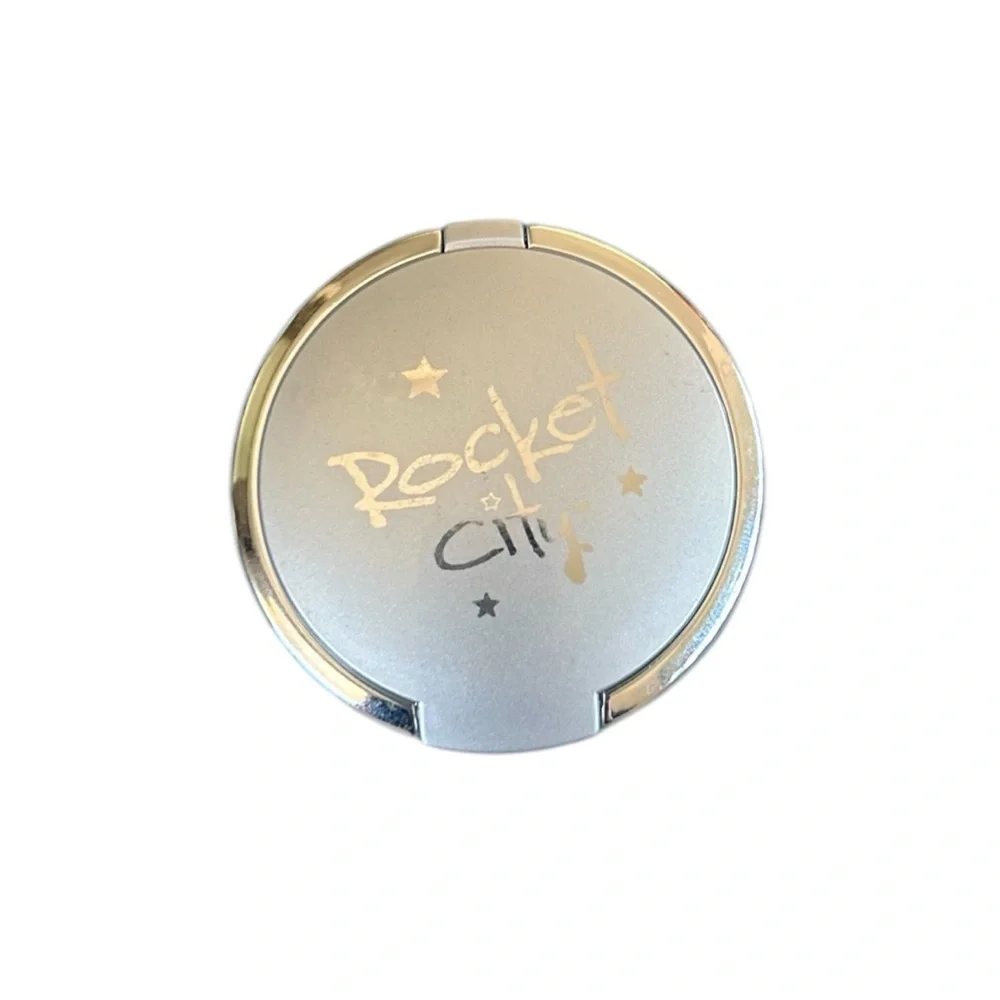 SALE VTG Y2K Rocket City Cosmetics Mini Shimmer Powder Swirl Starry Starry Night