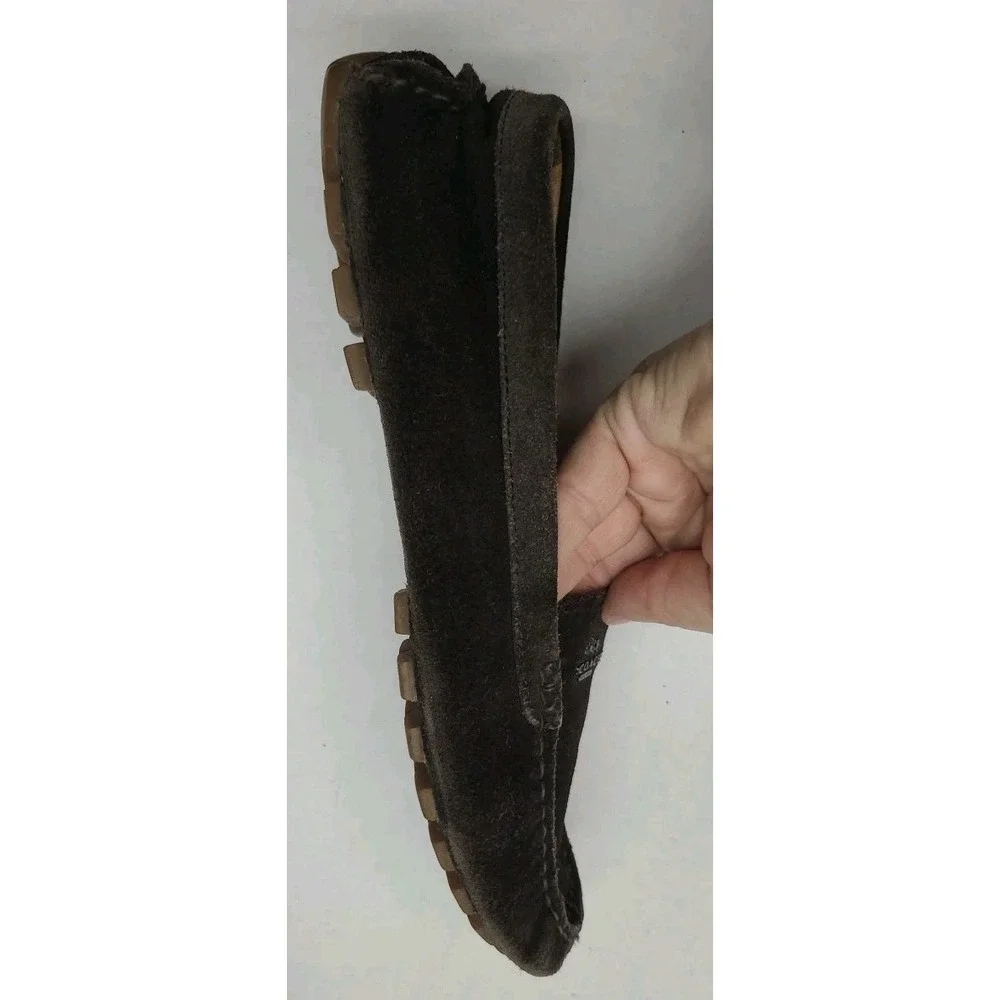 Coach logo moccasins