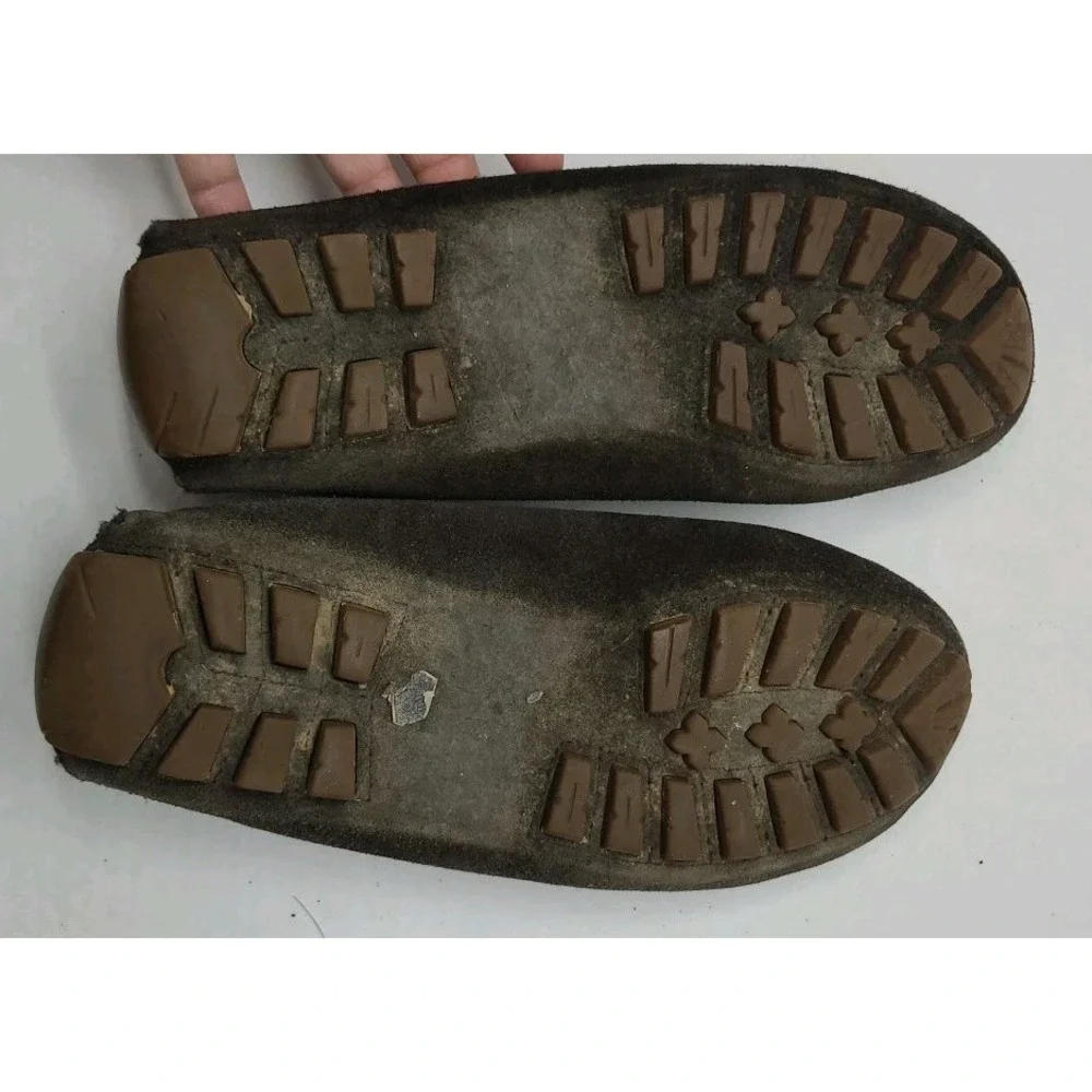 Coach amber logo moccasins