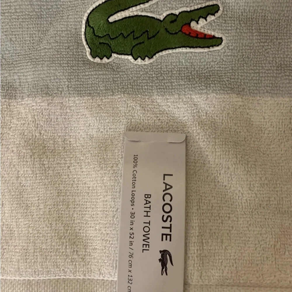 Lacoste luxurious bath