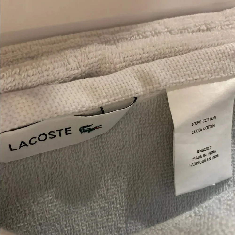 Lacoste luxurious bath