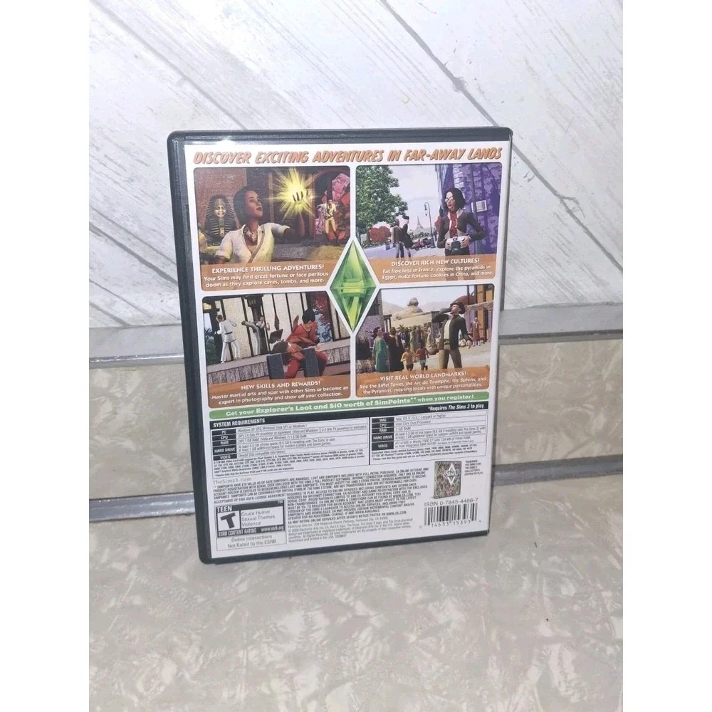 The Sims 3 World Adventures PC Game Complete 2009 Expansion Pack