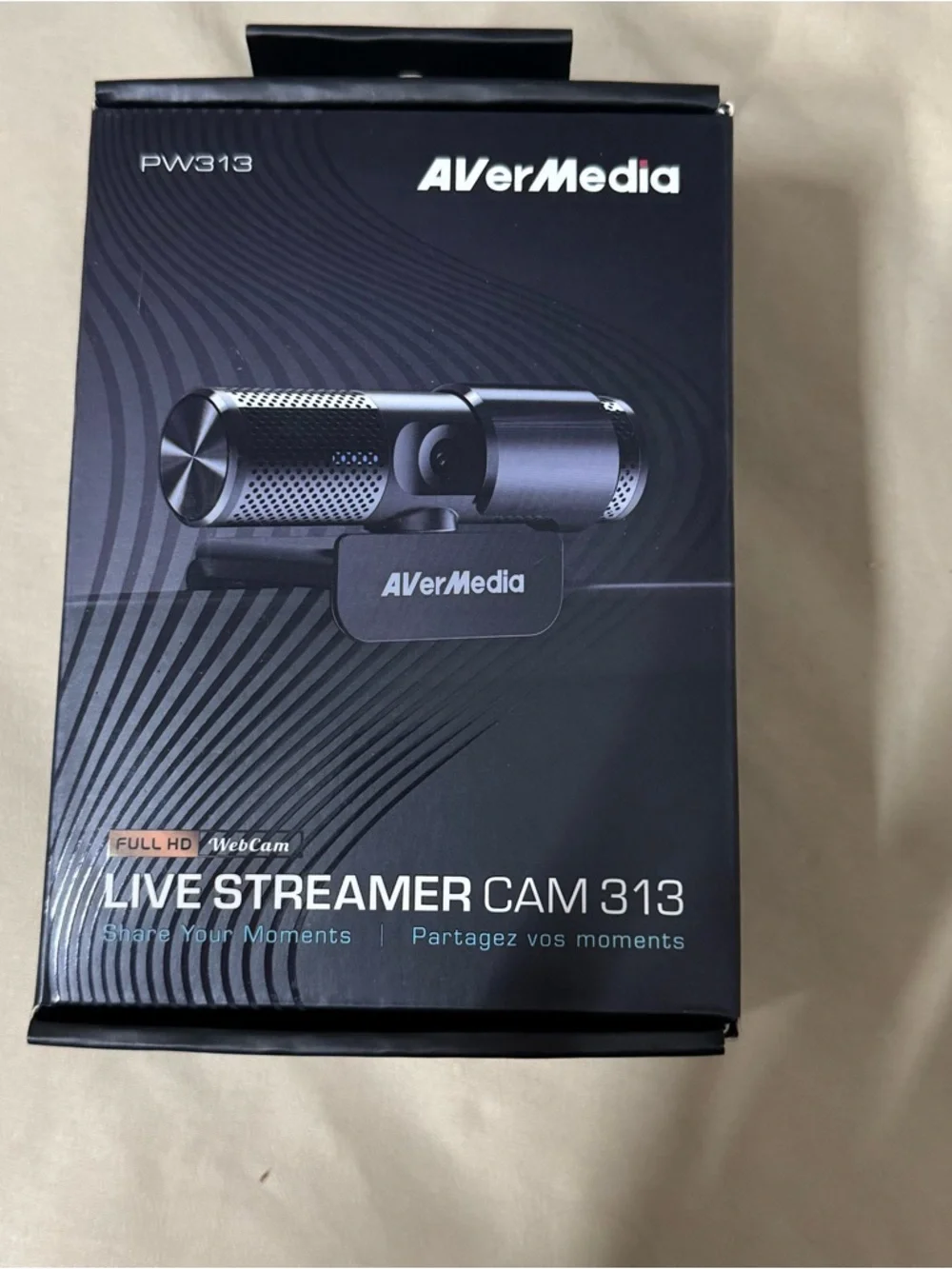 AVerMedia Live Streamer CAM 313 - Black