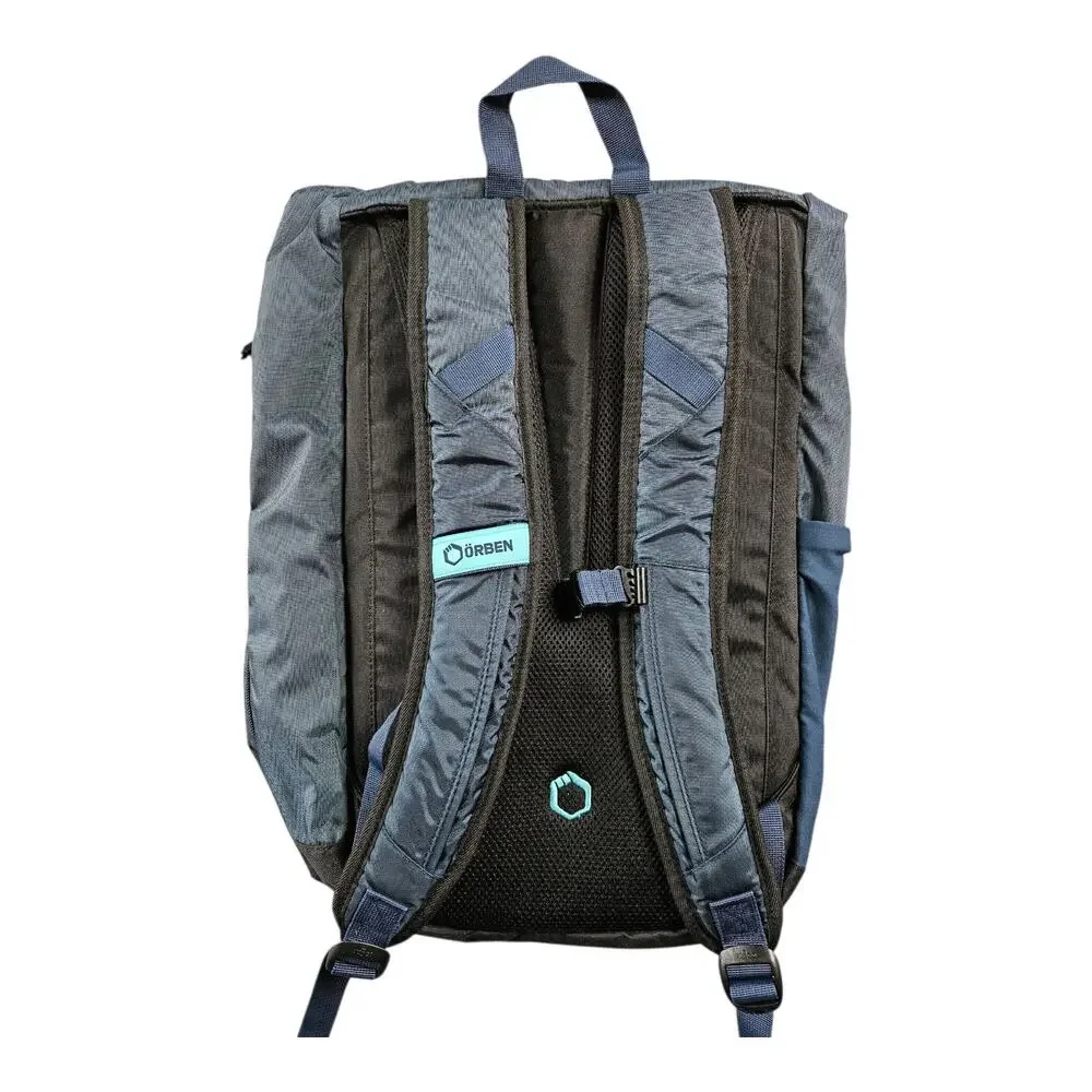 Orben LoneStar TEAL BLUE Padded Backpack With‎ Laptop Sleeve Hiking Camping