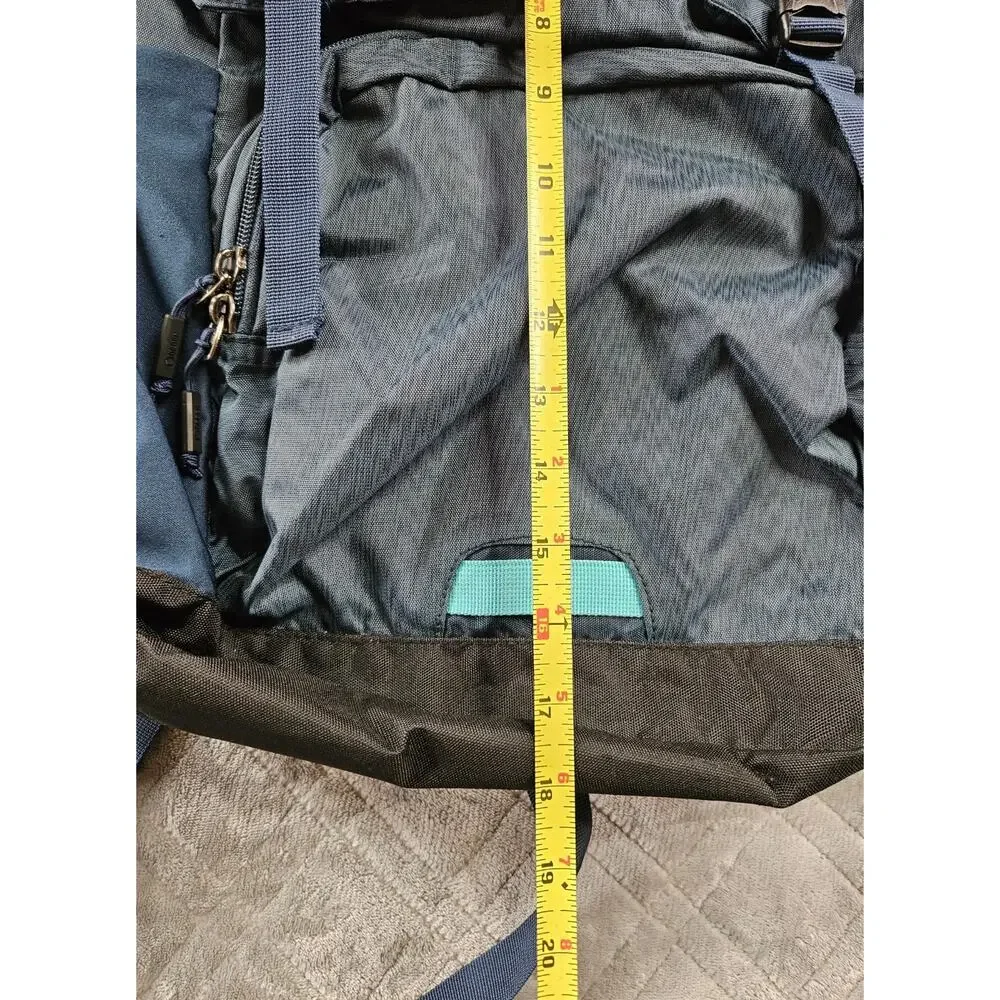 Orben LoneStar TEAL BLUE Padded Backpack With‎ Laptop Sleeve Hiking Camping
