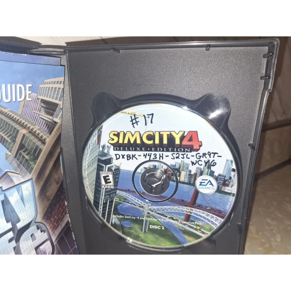SimCity 4 Deluxe Edition PC 2003 CIB COMPLETE W/Manual Tested Working