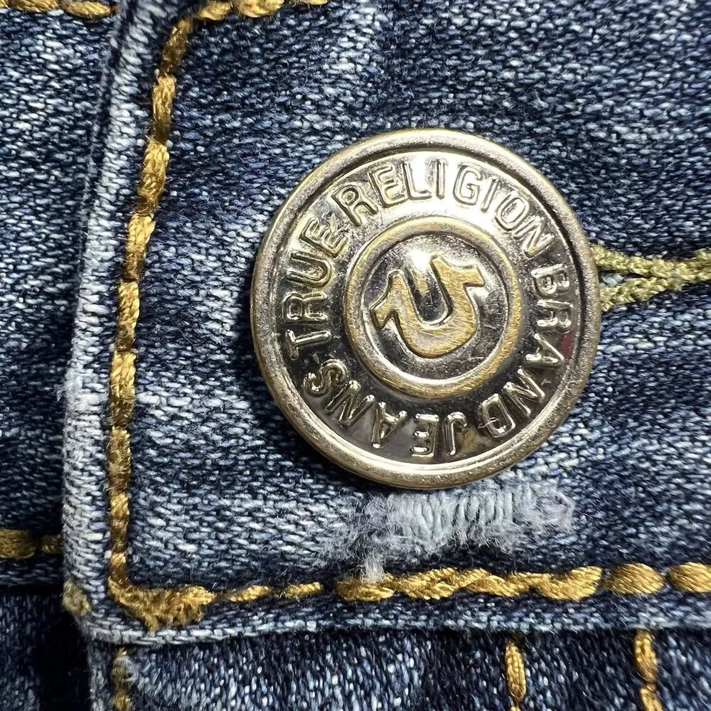 True Religion‎ Adam Big T Jeans Vintage 2007 Made in USA 42/34