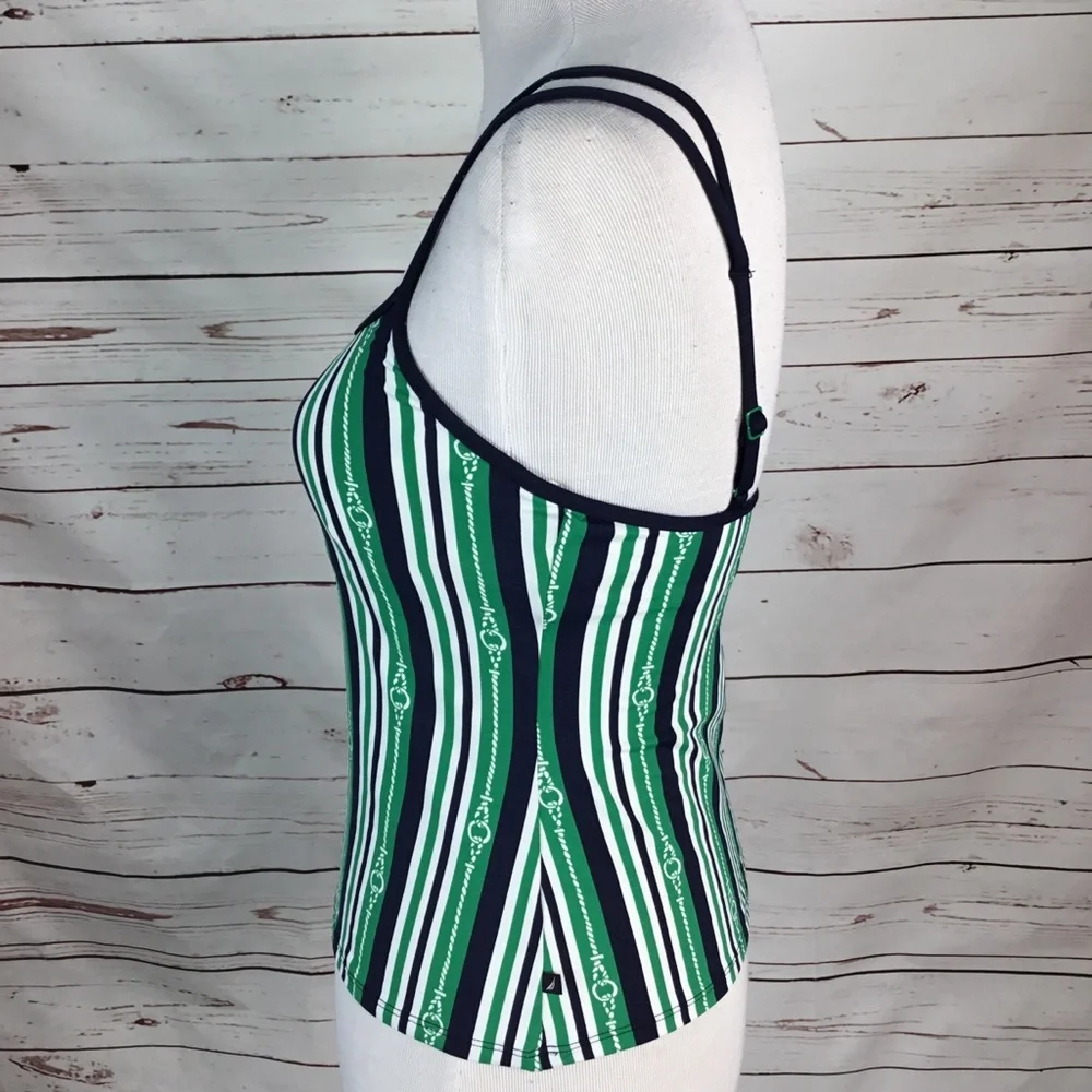 NWT Nautica Nautical Tankini Size 6‎
