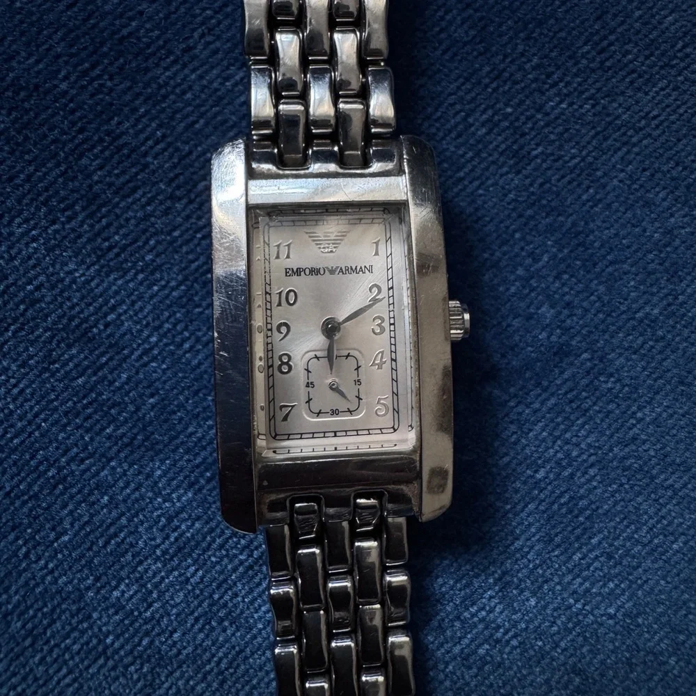 Emporio Armani Womens Ladies Watch Tank Style‎ AR 0107