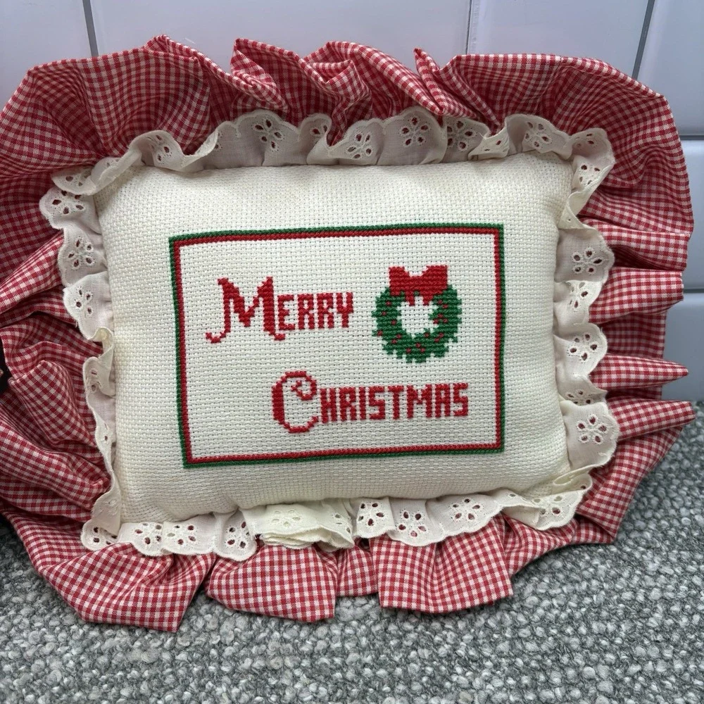 Handmade pillows are