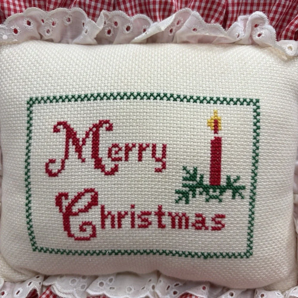 Handmade pillows are