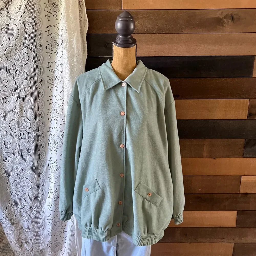 Vintage 80s seafoam